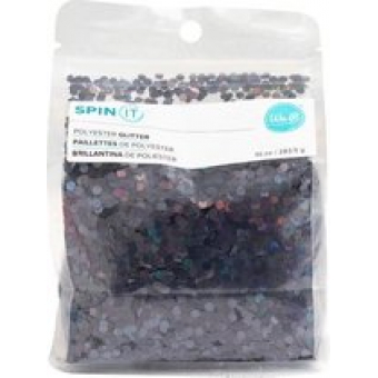 We R Memory Keepers • Glitter Spin IT 10oz super black (660613)